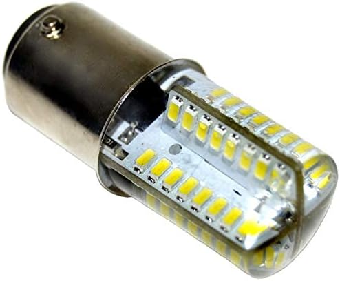 Lâmpada LED de LED HQRP 110V Branco fria para Necchi 6010FB Máquina de costura mais montanha -russa