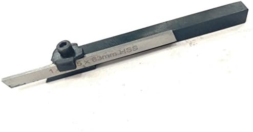 Conjunto de 3 mini -torno cortados portadores de ferramentas de despedida 6,8 e 10 mm hastes com lâminas HSS