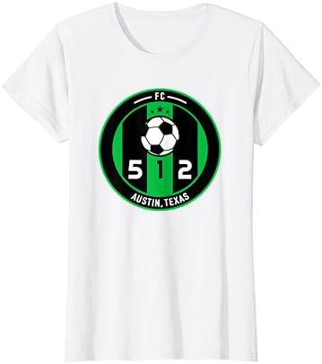 Austin Soccer Team Jersey - 512 camiseta de crachá
