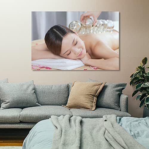 Beleza salão de salão de beleza corporal corporal inteiro massagem spa pôstade de tela de pintura de pintura e impressões