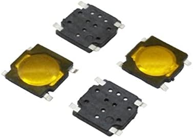 Zaahh Micro Switch 10pcs 4,5 * 4,5 * 0,55mm 4,5x4.5x 0,55mm 4,5x4.5x0,55mm botão tátil Tato Tato de 4 pinos Micro switch