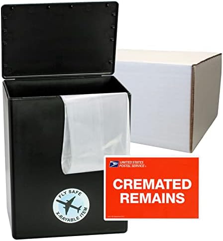 TSA aprovou o kit de urna de cremação de viagens e viagens temporárias para cinzas humanas - companhia aérea e amigável de