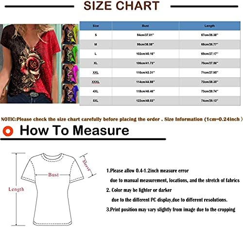 Uqrzau feminino 2023 T Camisetas moda de verão Impresso de manga curta Camiseta em camiseta Casual camisetas camisetas