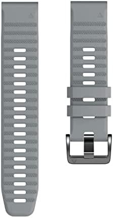 Wikuna para Garmin Watch Bands 22mm Largura Banda de substituição de silicone macio Strap Strap para Garmin Fenix ​​7/Fenix
