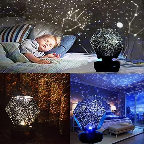 Walnuta Star Projector Galaxy Lamp Light Starry Sky Night Light Led Table Lamp Lite Starlight Nightlight Gift para crianças