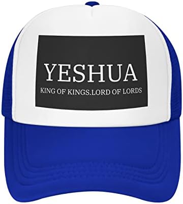 Hwrqiwl yeshua jesus cristão ajustável chapéu de beisebol caminhão Chapé