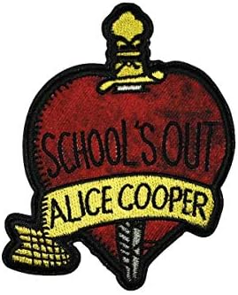 C&D Visionary Alice Cooper School's Out Patch, Black