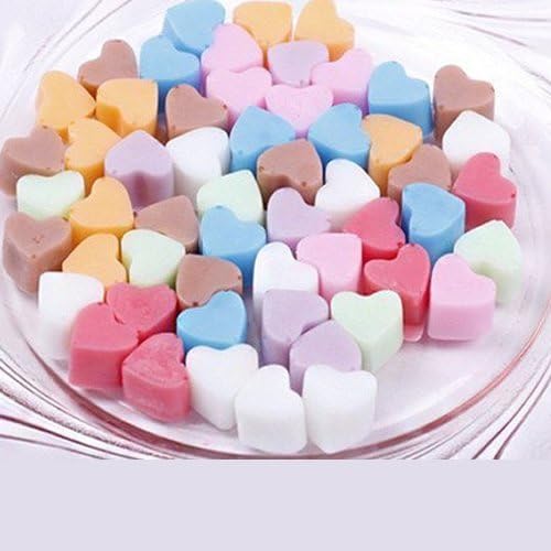 Mini Moldes de Cavidades de Silicone Mini Heart para assar, molde de chocolate de Cuba de Cubo de Cubo de Cubo de Coração, Valentim
