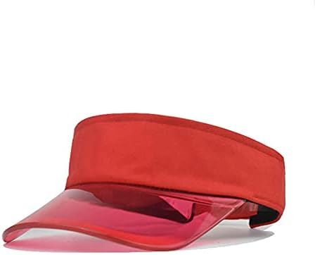 Proteção de tampa do sol da cor do sol Moda transparente Caps de mulheres e chapéus de beisebol Mulheres sólidas