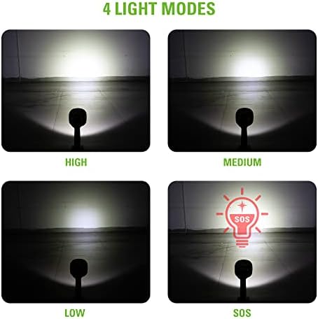 GreenWorks 24V LED SPOT LIGHT, 3000 lúmen lanterna portátil, brilho variável Spotlight, apenas ferramenta