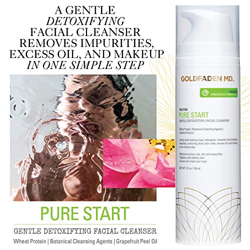 Goldfaden MD Pure Start Start Gentle Detoxify Natural Facial Cleanser, 5 fl oz