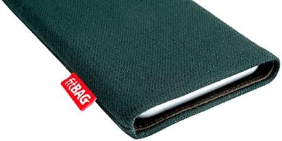 Fitbag Rave Green Custom personalizada Sleeve para Motorola Desafie 2021 | Feito na Alemanha | Tampa da caixa de bolsas de