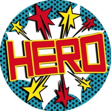 Hero com estrelas 2.2 Hero Award Pin Prime