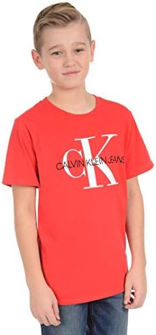 Calvin Klein Boys 'Classic CK Logo Crew Neck Tee