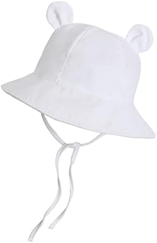 Chapéu de chapéu de sol do sol do sol, chapéus de praia com upf 50+ criança criança com ampla cinta de chapéu de balde