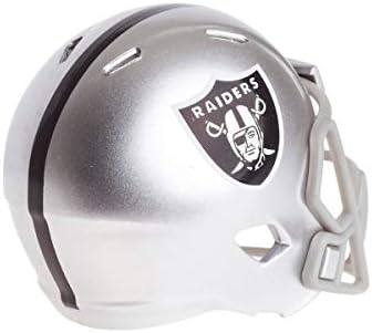 Oakland Raiders NFL Riddell Speed ​​Pocket Pro Micro/Pocket-Size/Mini Futebol Capacete