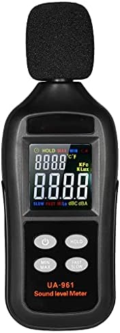 SJYDQ Digital Sound Level Meter LCD 35-135dB Volume de ruído Medição de Medição de Monitoramento de Decibel Testador de Monitoramento