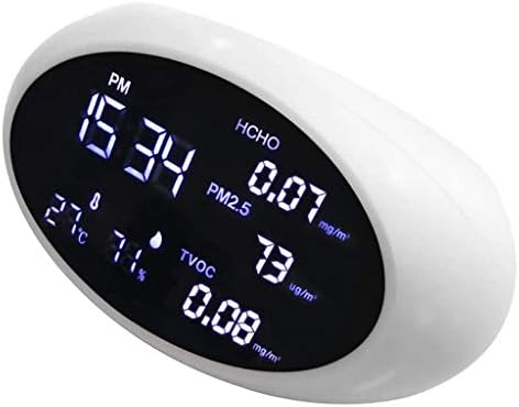 Analisador de gás, PM 2.5 Testador de qualidade do detector de formaldeído, monitor de qualidade do ar em casa