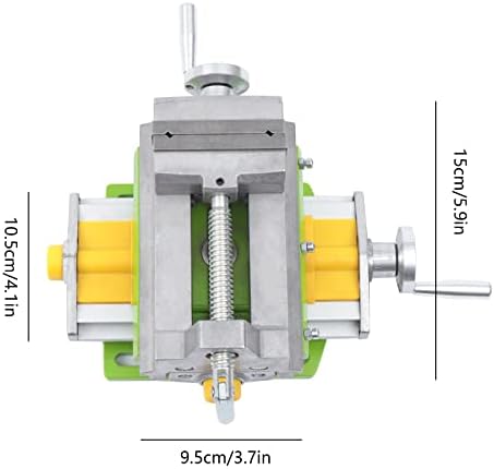 Fetcoi Cross Slide Mill Drill Pressione Milling Tise, 2 Way X-Y Composto Cruzado Vise plana para perfuração