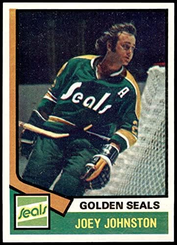 1974 TOPPS 185 Joey Johnston California Golden Seals NM/MT Golden Seals