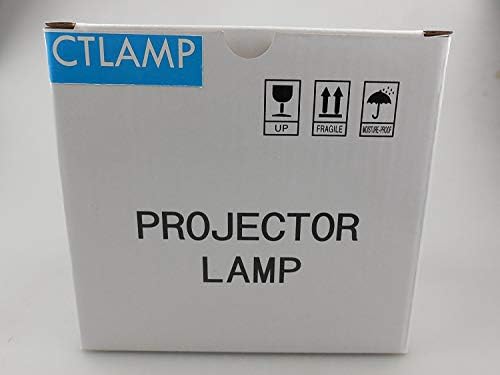 CTLAMP V13H010L49/ELP49 Lâmpada de projetor com montagem de carcaça com bulbo original compatível com ELPLP49 Cinema em