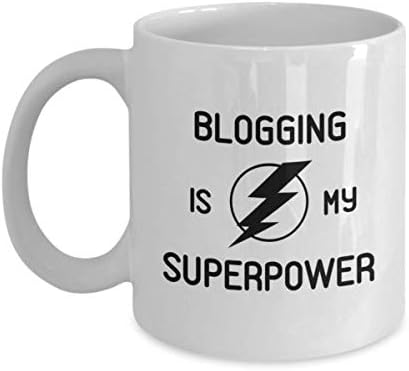 Blogging é meu blogueiro de caneca de café superpower