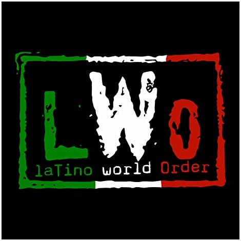 Mens unissex Eddie Guerrero Latino Ordem Mundial HQ Wrestling Camiseta