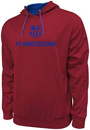 ICON Sports FC Barcelona Lionel Messi 10 Oficialmente licenciado Barça Moldura de capuz para adultos para adultos