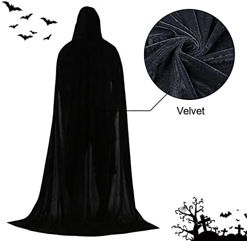 Trajes de figuramento de halloween manto adulto mortal cosplay figus