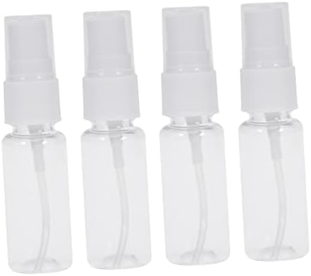 Besportble 10pcs Óleo de pulverização essencial garrafa de spray de spray transparente garrafa de pulverizador recarregável pulverizador