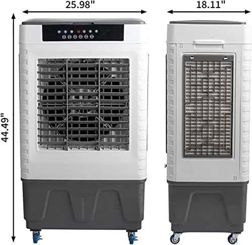 8H Timer 4120 CFM Swamp Ar Cooler, ar condicionado portátil evaporativo Cooler de ar, refrigeradores de pântanos para casa