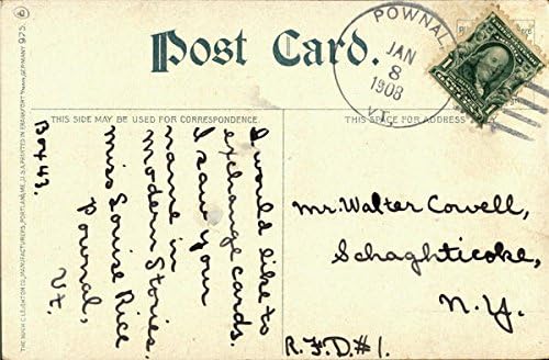 Williamstown de Torrey, Massachusetts, MA Original Antique Cartão postal 1908