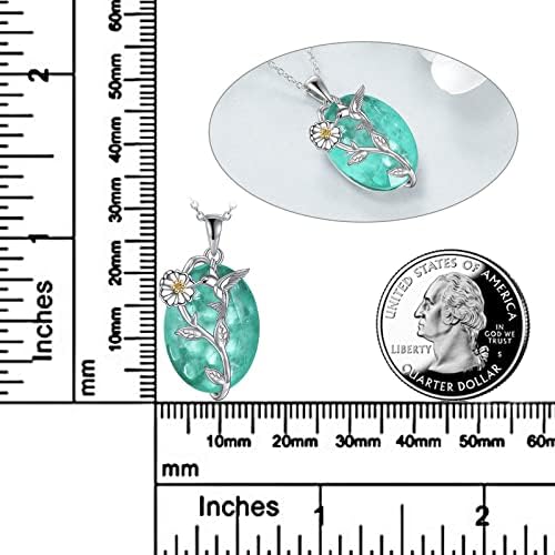 Crmad Hummingbird/Ladybug/Jóias de colar de dragão para mulheres Presentes de colar de prata esterlina para meninas