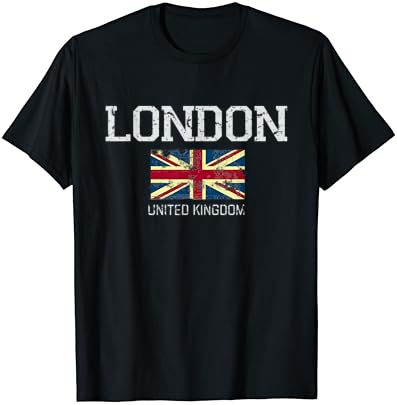 T-shirt vintage de Londres Inglaterra Reino Unido