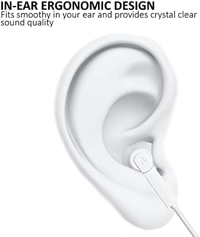 Fones de ouvido USB C, fones de ouvido estéreo HiFi tipo C com microfone, controle de volume compatível com o Samsung Galaxy