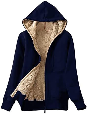 pxloco feminino com zíper com capuz de camisola de lã Jaqueta feminina feminina com mole -mole -capuzes femininos jaqueta