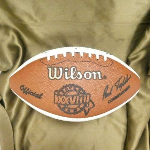Emmitt Smith Dallas Cowboys Football HOF Futebol assinado - Bolsas de futebol autografadas