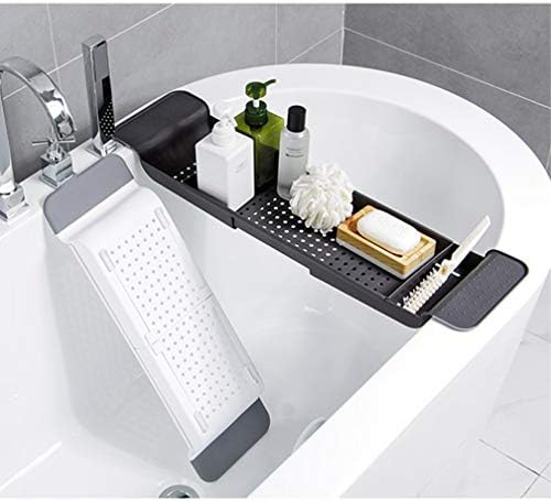 Cyzpf Bathtub Bath Bath Rack Multifuncional plástico extensível Livro ajustável Rest Rest Wine Holder Cellphone Acessórios