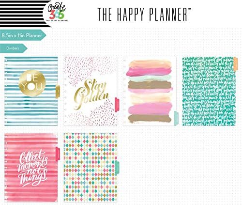 Eu e minhas grandes idéias PLNE -03 Crie 365 The Happy Planner Big, Stay Golden, julho de - dez 2017