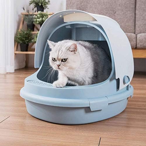 Slatiom Pet Bowl, Caixa de areia de limpeza rápida semi-automática de animais de estimação, gatos de luxo banheiros