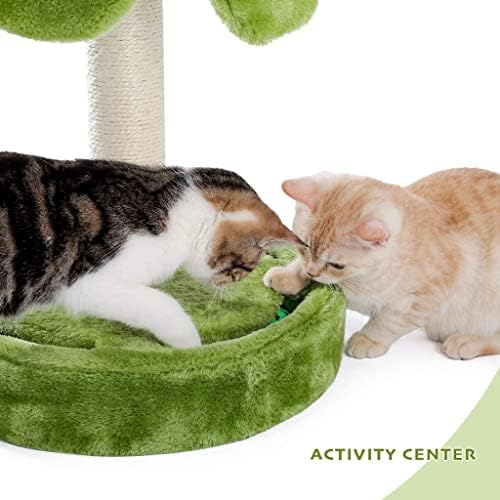 Gato de escalada quadro de gato gato girassol scrtanding post com ninho de ninho de gato árvore torre brinquedos de