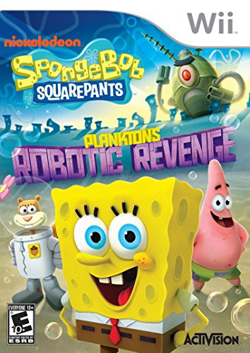 Bob Esponja Squarepants: Vingança Robótica de Plankton - Nintendo Wii