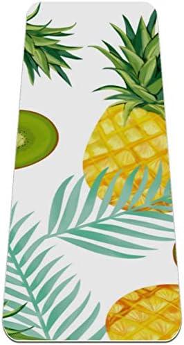 Siebzeh Tropical Pineapple Kiwi Fruit Premium grossa de ioga de Yoga MAT ECO AMPLICAÇÃO DE RORBO