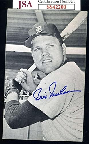 Bill Freehan JSA assinou Tigres vintage Autograph - fotos autografadas da MLB
