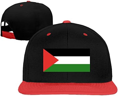 Bandeira de hifenli da palestina Hip Hop Cap Snapback Hat Boys Girls Meninas equipadas com chapéus de beisebol