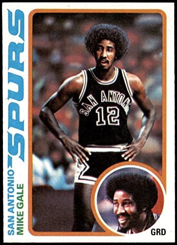 1978 Topps 37 Mike Gale San Antonio Spurs NM/MT Spurs Elizabeth City State University