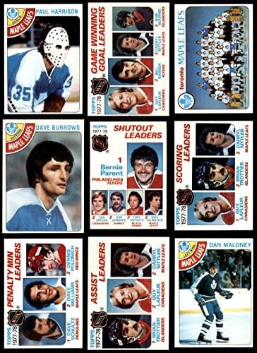 1978-79 Topps Toronto Maple Leafs perto da equipe Conjunto Toronto Maple Leafs Ex/Mt Maple Leafs