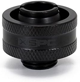 XSPC G1/4 Ajuste de compressão V2 para 3/8 ID 1/2 OD 13/10mm Tubing Matte Black