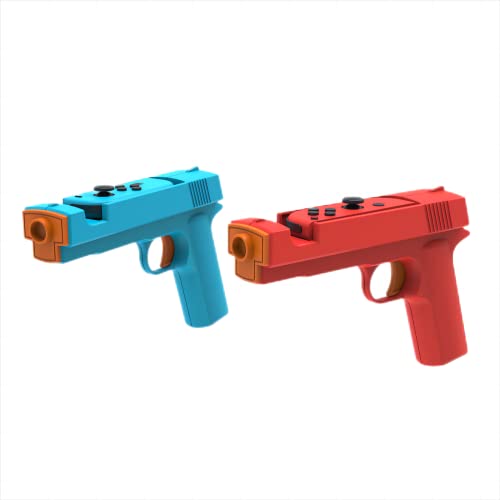KOEBSHPE Nintendo Switch Gun Controller Compatível com Switch/Switch OLED Joy-Con, Switch Shooting Gun Controller,
