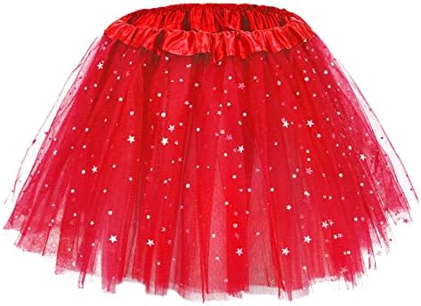 Century Star Girls Sparkle Tutu Salia Tulle Salia de Balé 3 Camadas Princesa Tutu Para criança Aniversário de Natal para